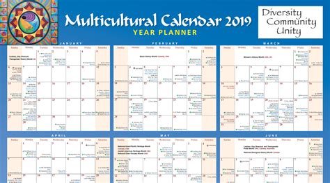 2023 Multicultural Diversity Calendar - IMAGESEE