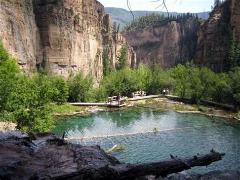 Hanging Lake In Glenwood Canyon Colorado - Colorado Area Photos