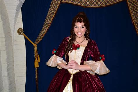 Princess Dining at Akershus Royal Banquet Hall in Norway at Epcot including Belle's Christmas ...