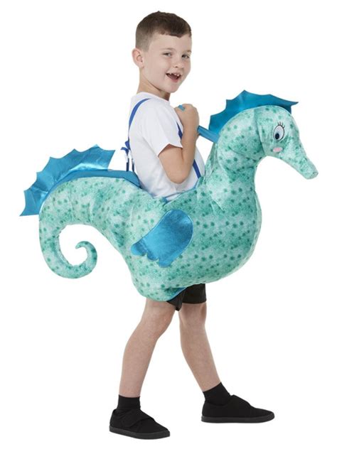 Kids Ride-In Seahorse Costume | Smiffys