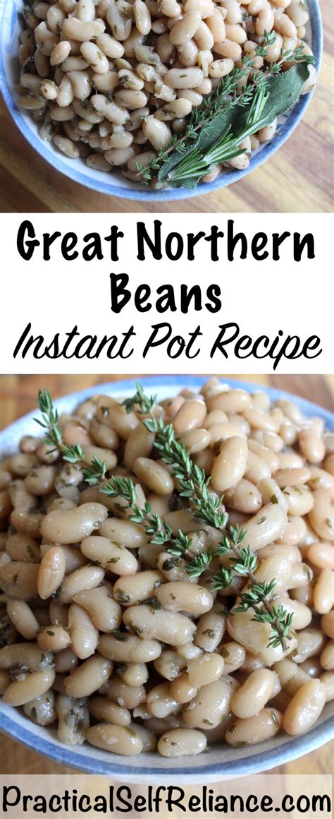 Instant Pot Great Northern Beans