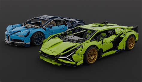 Lego Technic Lamborghini Sián vs Bugatti Chiron » Lego Sets Guide