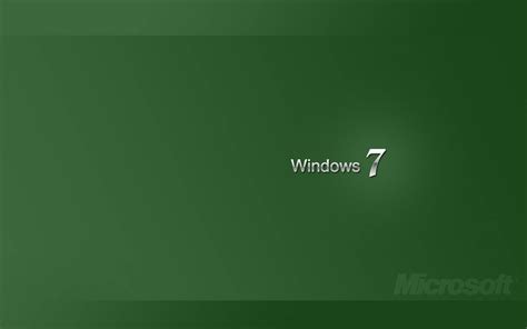 XS Wallpapers HD: Green Windows 7 Wallpapers