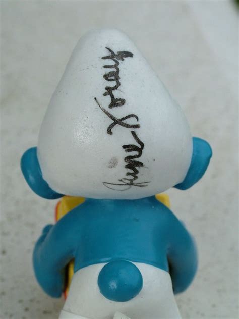 Jokey Smurf signed by voice actor June Foray - a photo on Flickriver