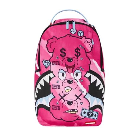 Sprayground Money Bear Stack Em High Backpack (Hard to Find) in 2024 ...