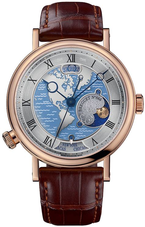 5717br/us/9zu Breguet Classique Hora Mundi Mens Watch