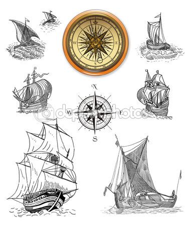 12 Old Map Icons Images - Old Pirate Map Symbols, Treasure Map Icons and Historic Map Symbols ...