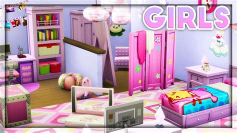 Sims 4 Kids Room Cc / Sims 4: TUMBLR DORM ROOM | Twins (No CC) Speed ...