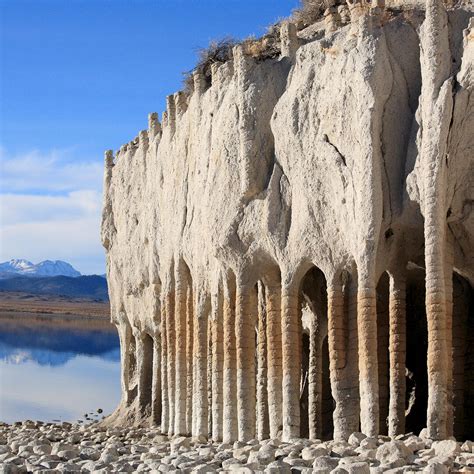 Crowley Lake Stone Columns in Bishop, CA (4 Photos)