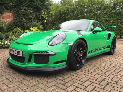 2016 RS Green Porsche 911 GT3 RS for Sale at $321,000 in the UK - GTspirit