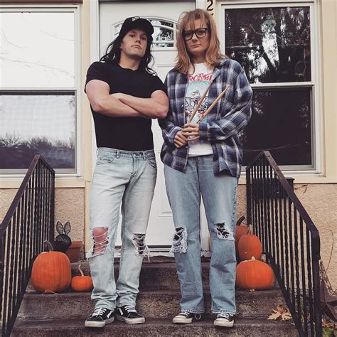 Party on Wayne, party on Garth. [Halloween Costume] : r/nostalgia