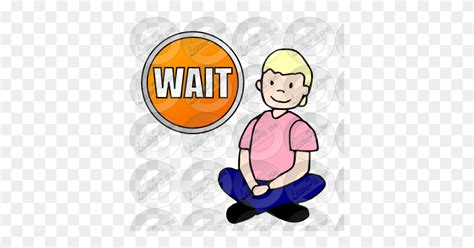 Wait Clipart - Waiting Clipart - FlyClipart