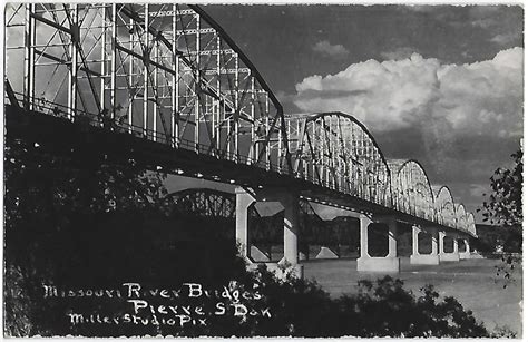 "Missouri River Bridges, Pierre, S.Dak." | The bridges over … | Flickr