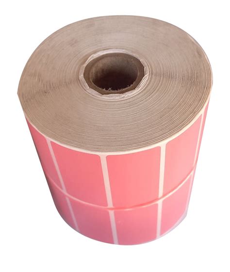 Pink Paper Barcode Sticker, Size: Sticker:- 25 X 50mm (l X W) at Rs 640/roll in Pune