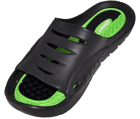 Cinco Men's Rubber Sandal Slipper Comfortable Shower Beach Shoe Slip On ...