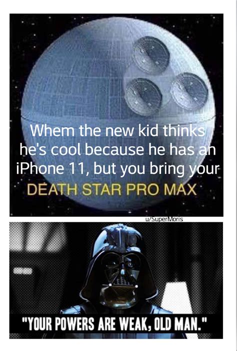 Death Star > iPhone : r/memes