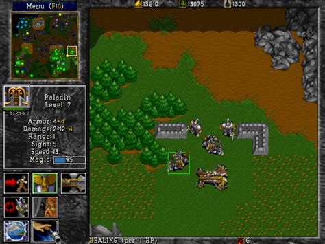 The Best Games Ever: Paladin Screenshot | Warcraft 2