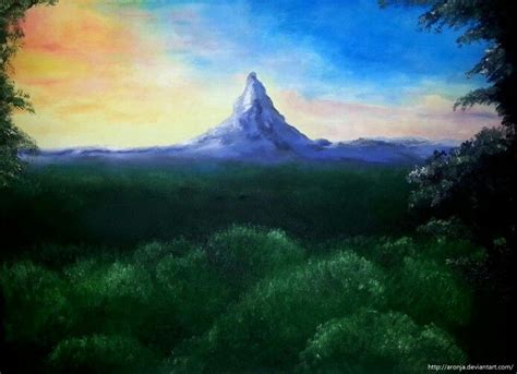 The Lonely Mountain by aronja on deviantart | Mountains, Cool art, Middle earth