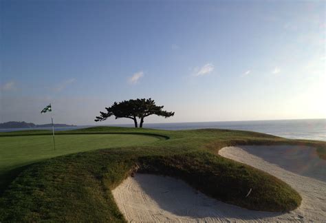 Pebble Beach Golf Course Hole #6 - Del Monte Forest, CA | Golf courses, Del monte forest, Beach golf