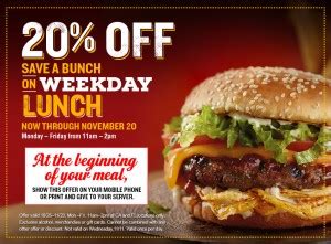 Red Robin Rewards Royalty Members with Craveable Weekday Lunch Deal