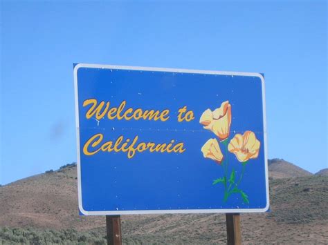 Welcome to California sign... I would love to try to recreate this on ...