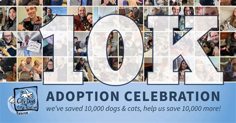 City Dogs & City Kitties 10K Adoption Celebration