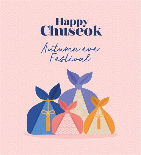 Premium Vector | Chuseok festival poster