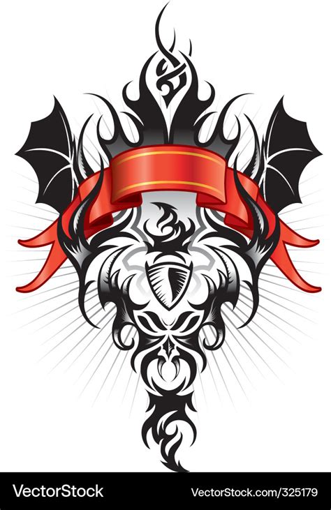 Tattoo emblem Royalty Free Vector Image - VectorStock