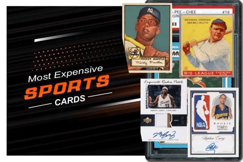 30 Most Expensive Sports Cards In The World