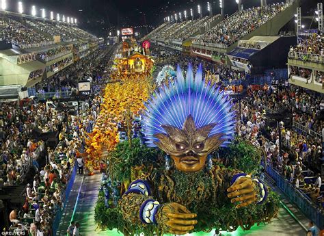 Rio de Janeiro Carnival comes to a spectacular end in Brazil | Daily Mail Online