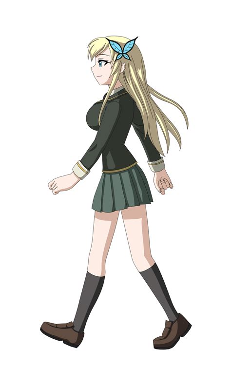 Sena Kashiwazaki Walk Cycle by FantasyBlade on DeviantArt