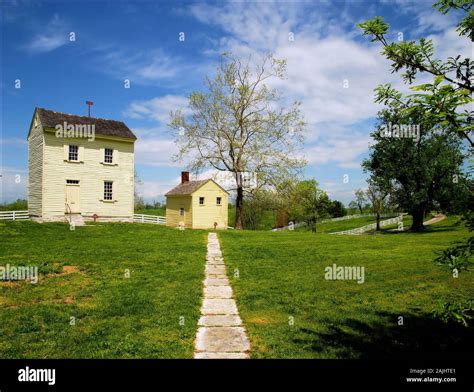 Shaker Village of Pleasant Hill Stock Photo - Alamy