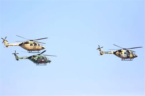 HAL delivers three Dhruv choppers to army