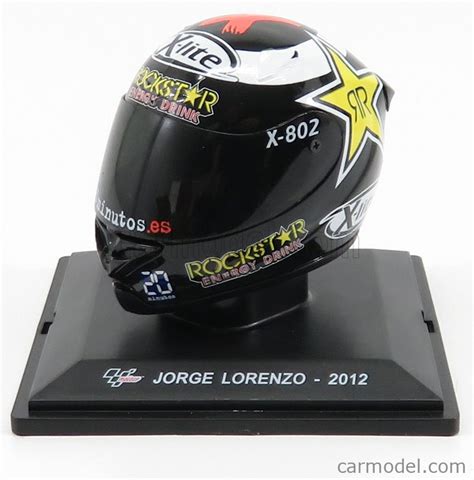 WC 2012 MAG Jorge Lorenzo 1:5 Model 1:5th Scale MotoGP Helmet Diecast ...