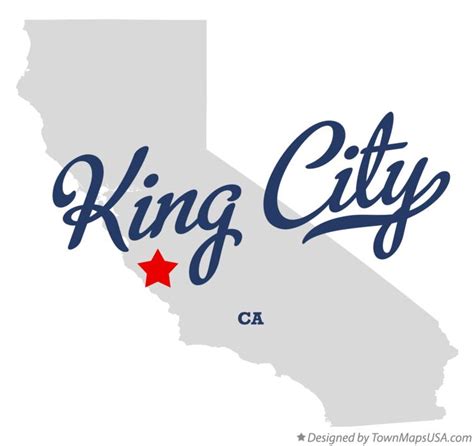 Map of King City, CA, California