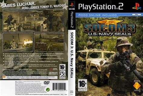 Somentecapas: Socom 3 - Us navy seals ps2