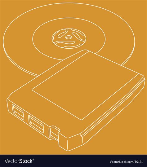 8-track tape Royalty Free Vector Image - VectorStock