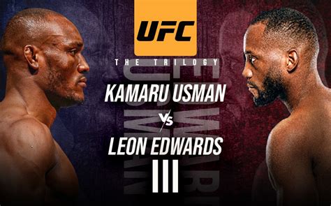 UFC 286 Full fight card: Edwards vs Usman 3: Which Fighters are competing in Leon Edwards vs ...