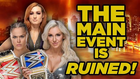 Why WWE Has Ruined The WrestleMania 35 Main Event - YouTube