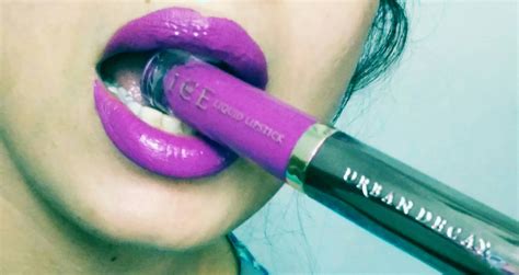 Purple Lipstick: Urban Decay Vice Liquid Lipstick| Kitty Groups Online