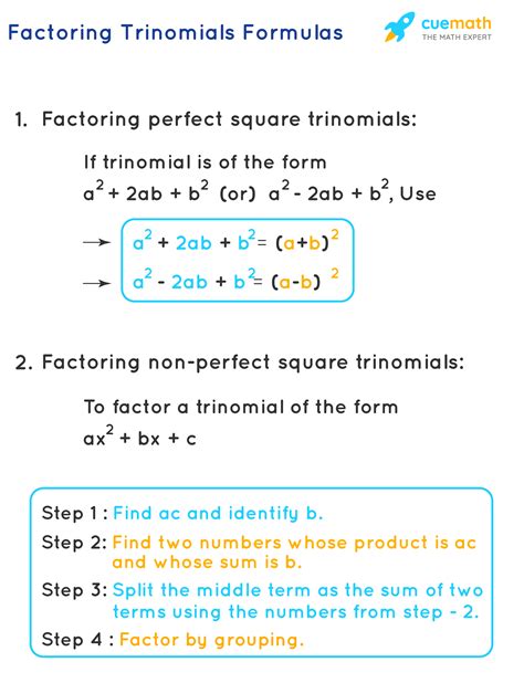 What is Factoring Trinomials Formula? Examples