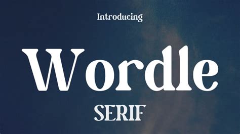 Wordle Font : Download Free for Desktop & Webfont