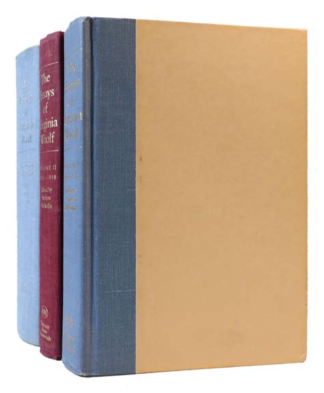 THE ESSAYS OF VIRGINIA WOOLF 3 VOLUME SET | Virginia Woolf | First American Edition; First Printing