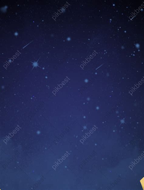 Original Blue Starlight Starry Night Sky Universe Background ...