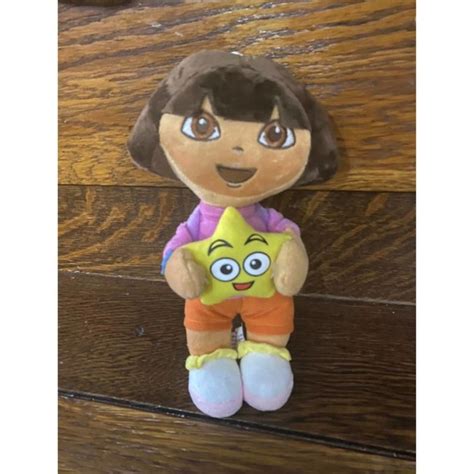 Disney | Toys | Dora The Explorer Plush Dora Star Stuffed Character ...