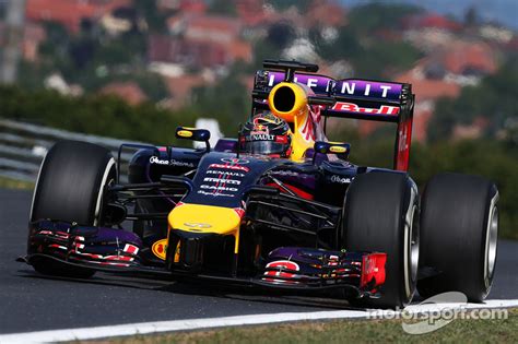 Sebastian Vettel, Red Bull Racing RB10 at Hungarian GP