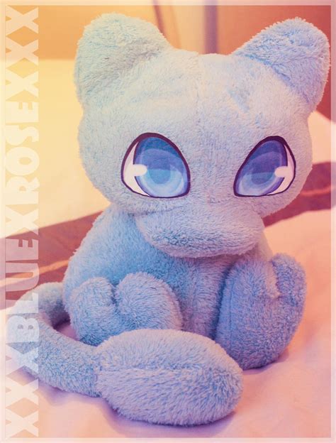 Shiny Mew Plush by xXxBLUExROSExXx on DeviantArt