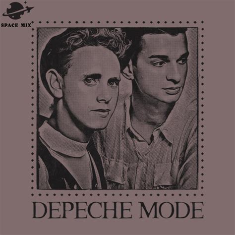 Depeche Mode 80s Original Faded Style PNG Design - Inspire Uplift