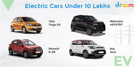 Electric Cars Under 10 Lakhs - List of Electric Cars Below 10 Lakhs