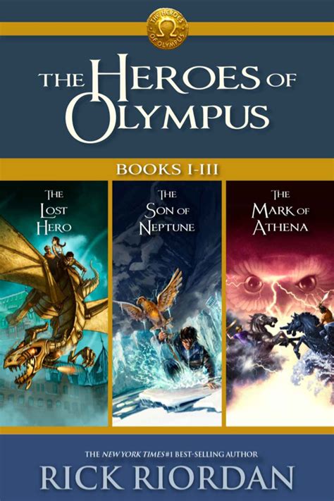 The Heroes of Olympus: Books I-III The Lost Hero, The Son of Neptune, and The Mark of Athena by ...